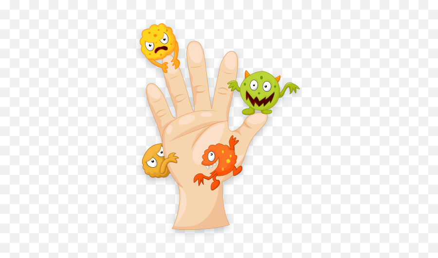 Food Safety Best Practice - Clipart Germs On Hands Emoji,Clipart Images Of Emoticons Visualizing