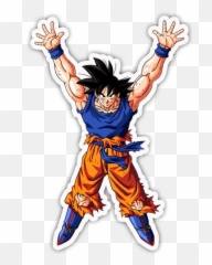 Dragon Ball Stickers For Telegram - Transparente Goku Genkidama Png Emoji,Goku Out Of Emojis
