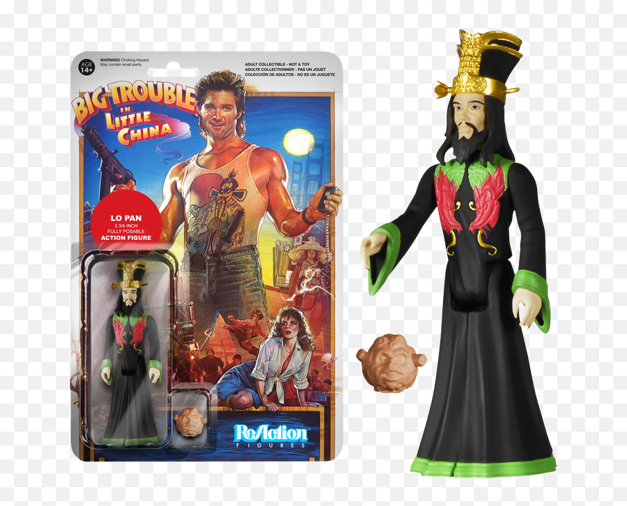 Lo Pan Reaction Figure - Fun4812 Big Trouble In Little China Big Trouble In Little China Reaction Funko Figures Emoji,The Emoji Movie Collectible Figures