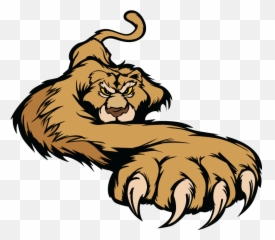 Clothing Stickers - Web App Transparent Lion On The Attack Emoji,Cougar Paw Print Emoticon