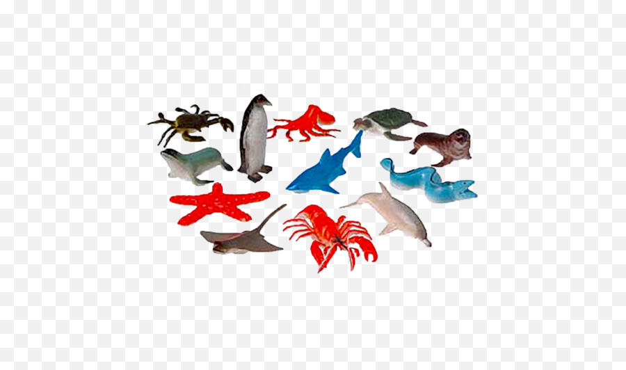 Animals - Mini Sea Creatures Toys Emoji,Ocean Animal Emotions