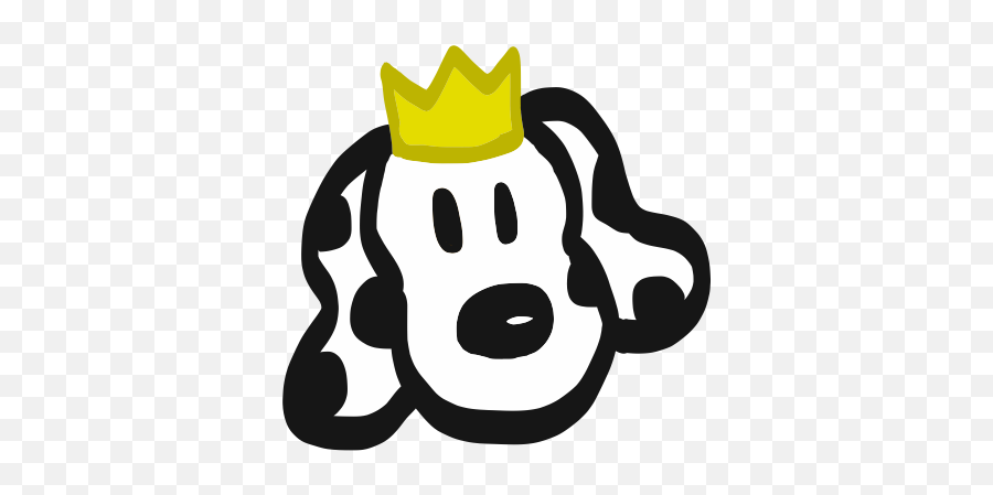 King Ruff By Lee Culver - Happy Emoji,Emojis With Crowns On