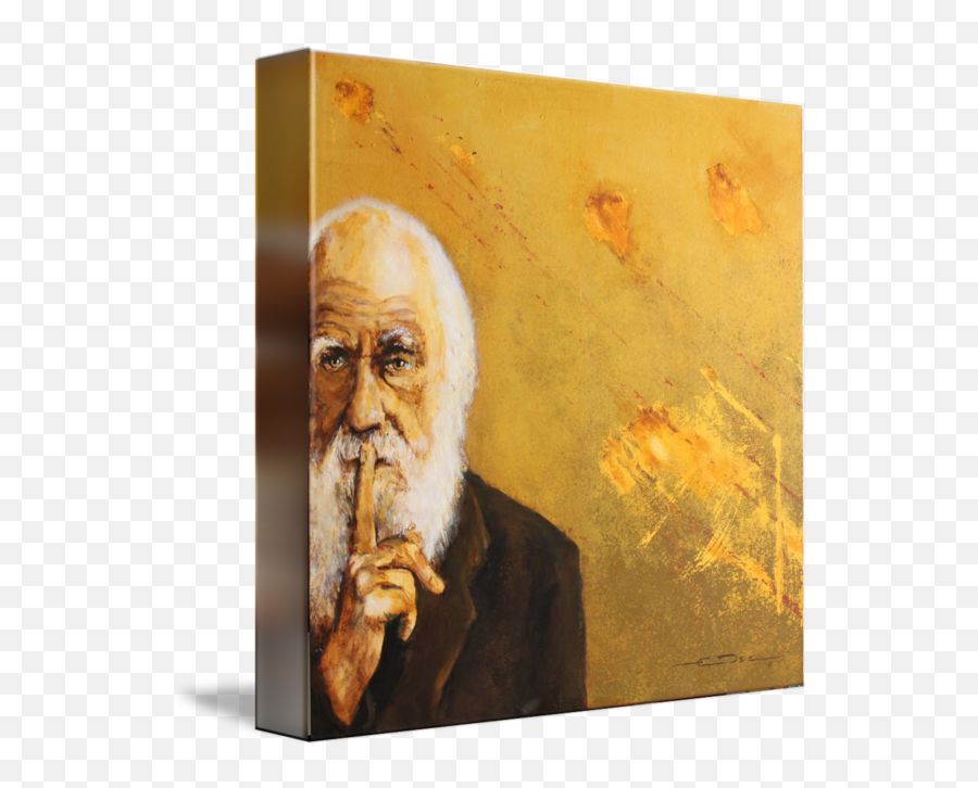 Charles Darwin By Eric Dee - Cigars Emoji,Charles Darwin Emotion Quote