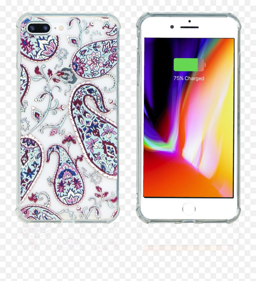 Iphone 7 Plus8 Plus Mm Opal Art Series Paisley - World Cellular Emoji,Unicorn Emoji Lg