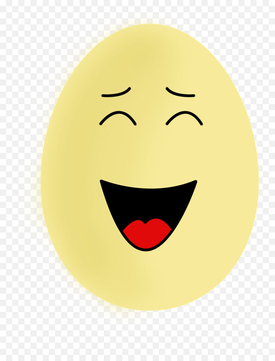 Egg Eggs Yellow Smiley - Happy Emoji,Egg Emoticon