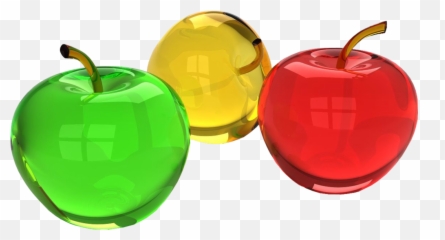 3 Glass Apples Psd Official Psds Emoji,Apple Food Emojis Psd