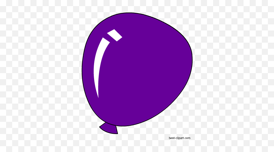 Download Free Purple Balloon Clip Art - Purple Balloon Clip Emoji,402 In Emojis