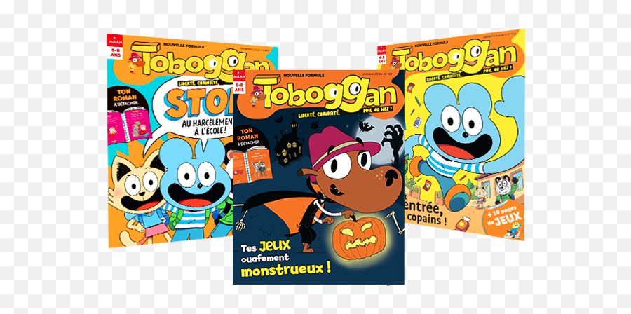 Toboggan Abonnement Magazine Enfant Magazine 5 À 8 Ans Emoji,Les Emotions Au X Ce1