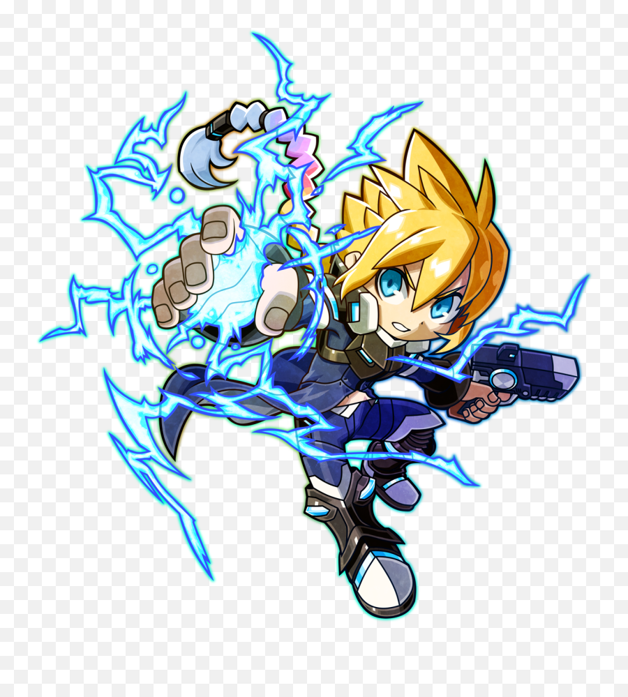 Gunvolt The Azure Striker Azure Striker Wiki Fandom Emoji,Drawing Emotions On Oldfaces