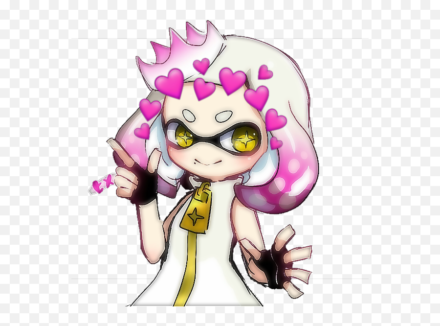 Pearl Splatoon Splatoon2 Sticker Emoji,Splatoon Emojis