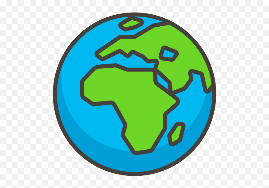 Globe Showing Europe And Africa Png Transparent Emoji,World Globe Emoji