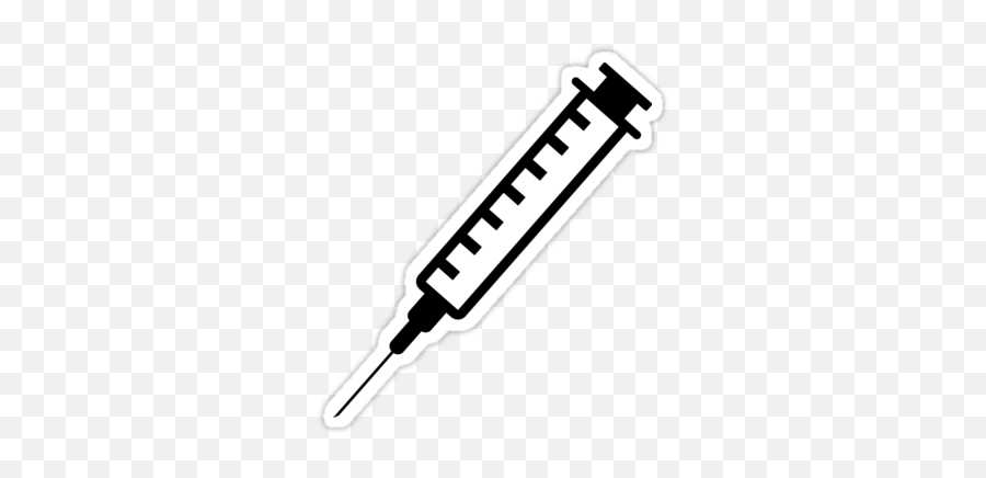 Hypodermic Needle Syringe Logo Icon - Needle Sticker Emoji,Injection Emoji