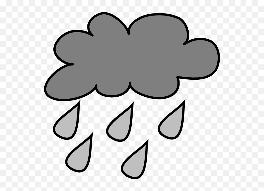 Free Raining Clouds Download Free Clip Art Free Clip Art - Rain Cloud Clipart Emoji,Emoji Gift Clouds