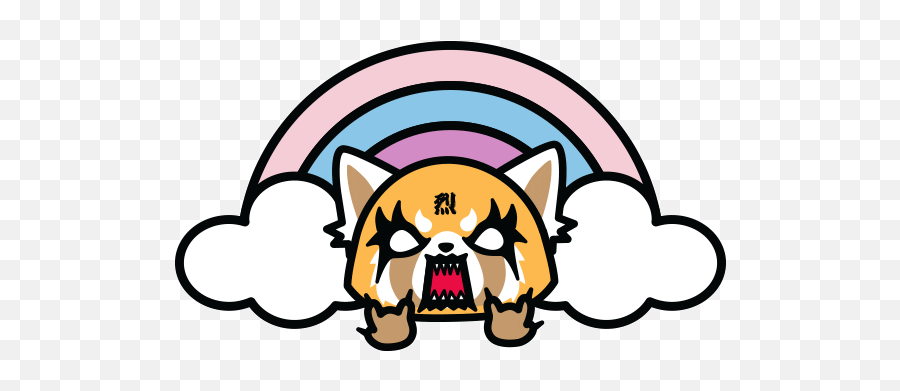 Aggretsuko The Grey Estates - Aggretsuko Wallpaper Pc Emoji,Control Your Emotions Gif