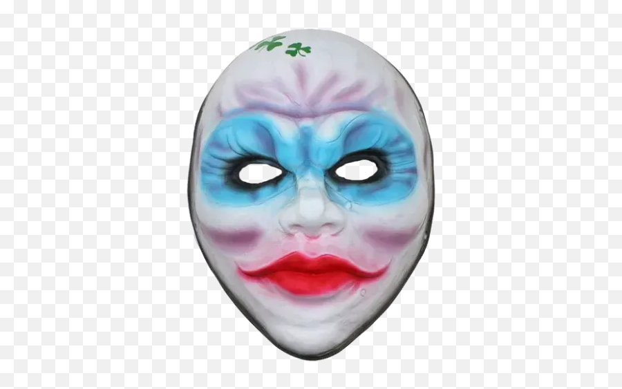 Payday 2 Masks Whatsapp Stickers - Stickers Cloud Masque Emoji,Payday 2 Emoticons