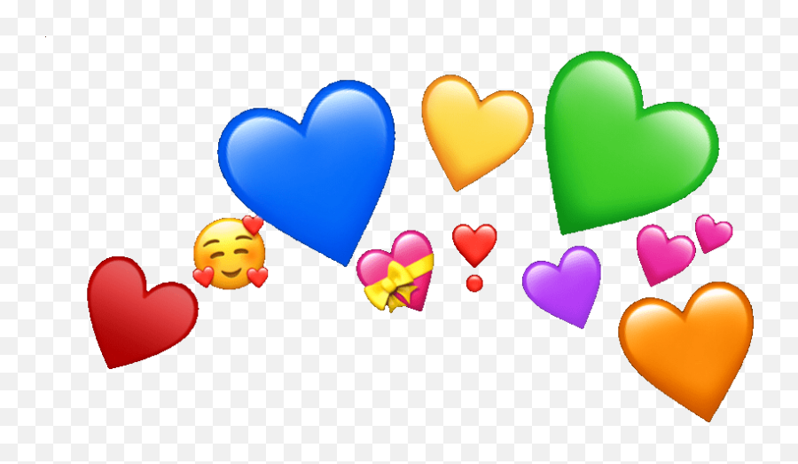 How To Make Hearts Emoji Wholesome - Heart Emoji Wholesome Png Transparent,Heart Emoji Meme Template