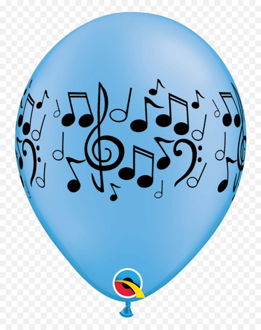 Music Notes Latex Balloons - Music Balloons Emoji,Emoji Balloons Wholesale