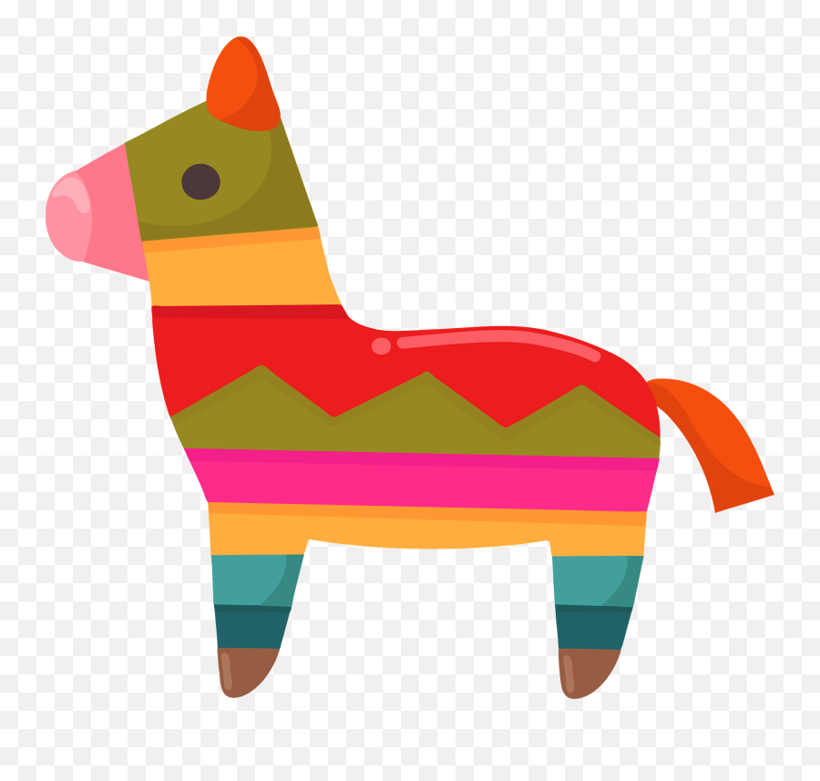 Donkey Piñata Clipart Free Download Transparent Png - Animal Figure Emoji,Emoji Pinatas