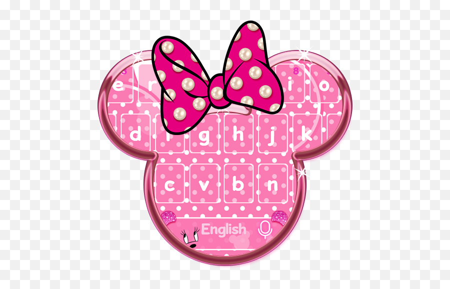 Minny Cute Pink Bowknot Keyboard Theme U2013 Apps No Google Play - Girly Emoji,Emoticons De Borboleta