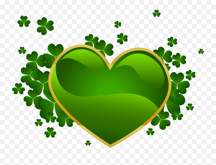 Gonna Get Back To Work Now - Irish Green Heart Clipart Harley Davidson St Patricks Day Emoji,Green Heart Emoticon For Facebook