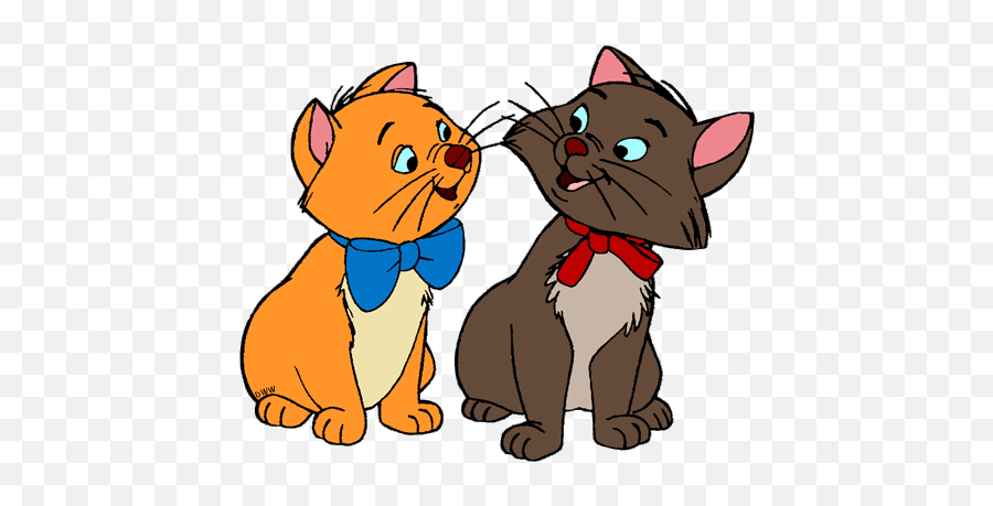 Library Of Aristocats Clip Art Stock - Toulouse Berlioz The Aristocats Emoji,Marie The Cat Emoji