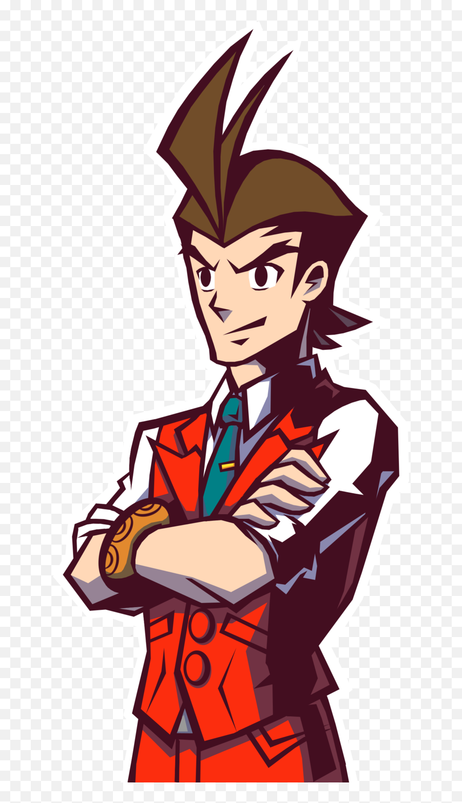 Apollo Justice Ghost Trick Png Image - Ghost Trick Phantom Detective Art Emoji,Alt Code Emoji Justice