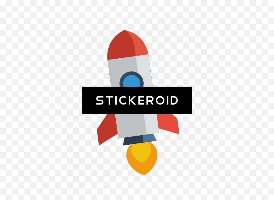 Download Rounded Rocket Emoji - Portable Network Graphics Vertical,Emoji Graphics