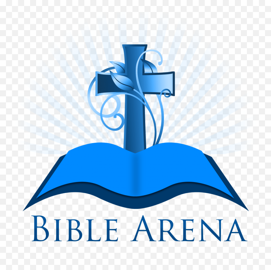 Bible Arena Logo Png - Christian Cross Clip Art Transparent Christian Logo Png Emoji,What Happened To The Cross Emojis