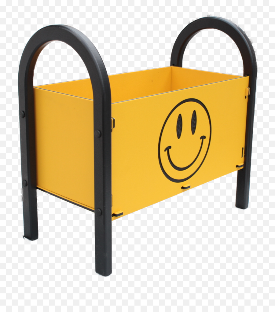Custom 18 Inch Flower Box With Smiley - Furniture Style Emoji,Box Emoticon