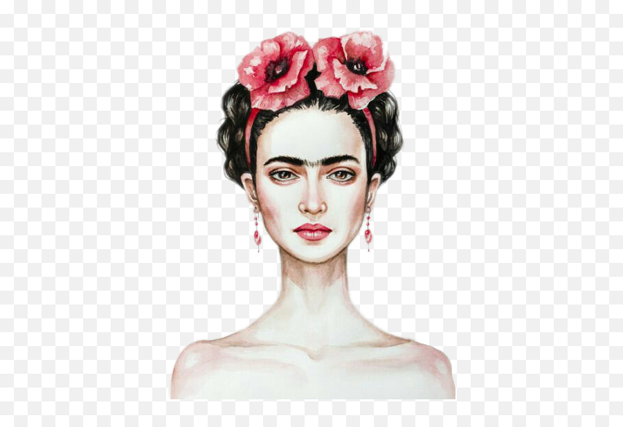 Tumblr Frida Kahlo Sticker - Frida Kahlo Emoji,Frida Khalo Emoji