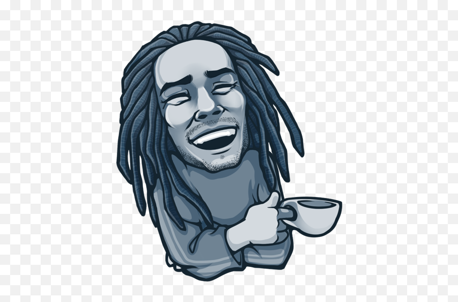 Moar - Telegram Stickers Bob Marley Emoji,Bob Marley Emoji