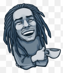 Moar - Telegram Stickers Bob Marley Emoji,Bob Marley Emoji