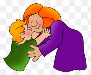 Valentine Kiss - Kiss Mom Clip Art Png Download Full Show Love To Other People Emoji,Couple Kissing Emoji