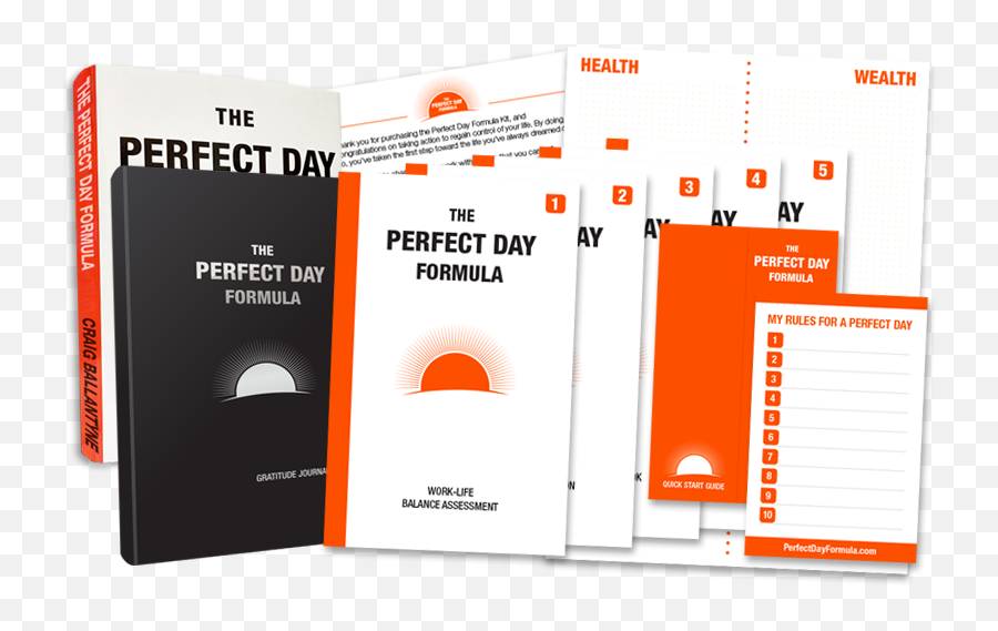 The Perfect Day Formula - Craig Ballantyne Perfect Day Formula Craig Ballantyne Emoji,Tony Robbins Control Your Emotions