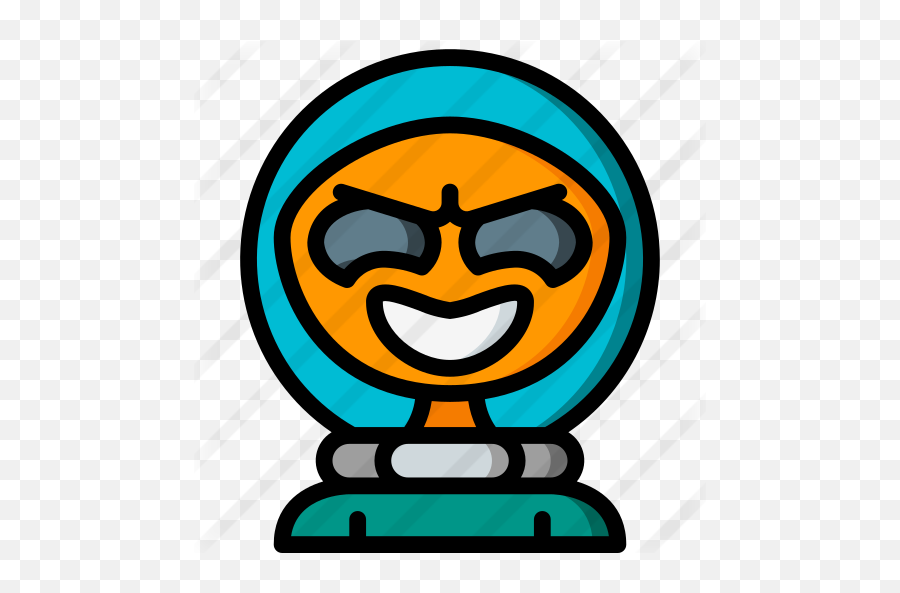 Alien - Happy Emoji,Alien Emoticons
