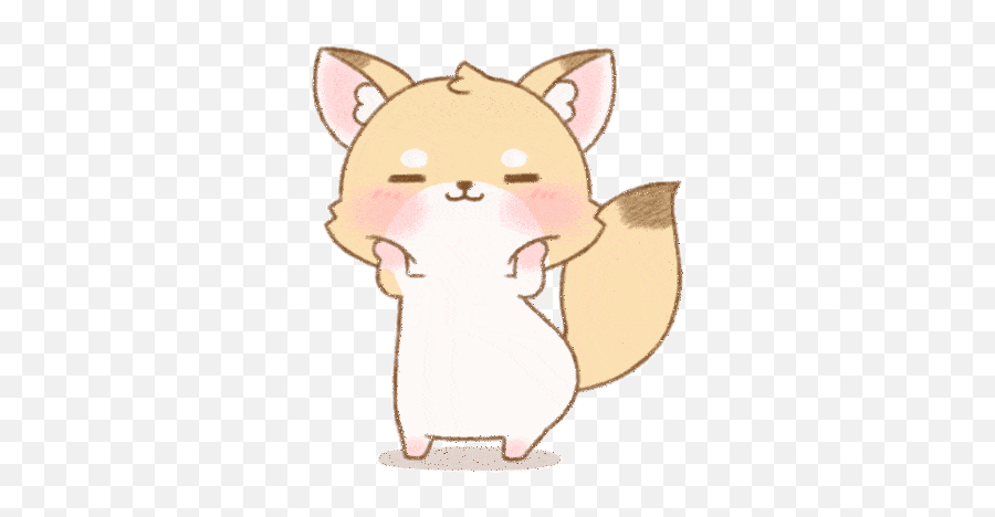 Happy Smiles Sticker - Happy Smiles So Happy Discover Soft Emoji,Chibi Fox Emoticon