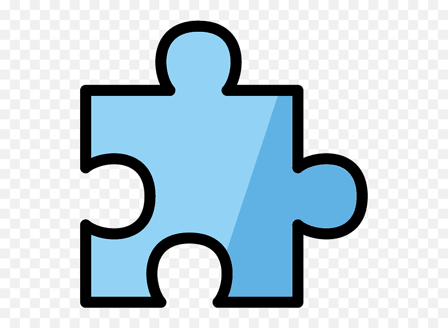 Puzzle Piece Emoji - Emoji De Rompecabezas,Blue Circle Emoji
