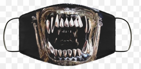 Alien Mouth Png Alien Riding On Spaceship Alien - Snoopy Mask Emoji,Fang Emoji Face
