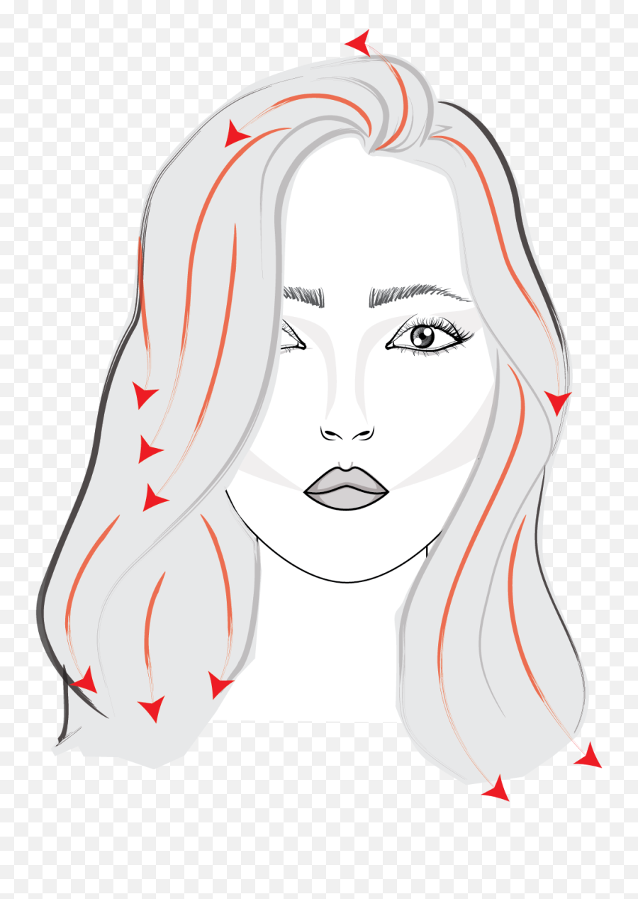 3 Step Tutorial How To Draw Hair For Fashion Illustration - Hair Design Emoji,Skulls Emotions Reference Drawing