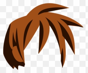 Vector Drawing Of Manga Kid Hair - Cartoon Hair Brown Png Emoji,Drawing Manga Emotions