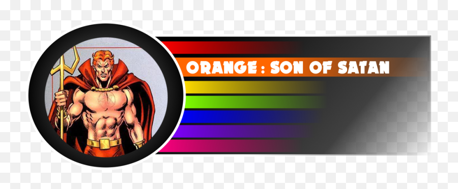 Lido Shuffle Comics Rainbow - Satan Fictional Character Emoji,Satan Emotion