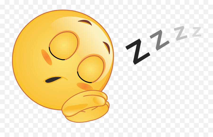Sleeping Emoticon Png Image With No - Transparent Background Sleeping Emoji Png,Sleeping Emoji