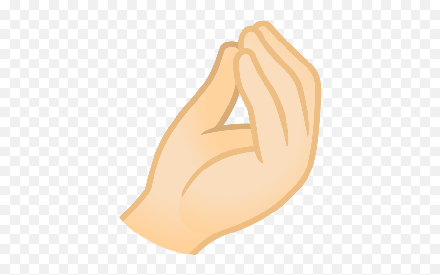 Light Skin Tone Emoji - Oque Significa Esse Emoji,Finger Pinch Emoji