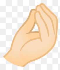 Light Skin Tone Emoji - Oque Significa Esse Emoji,Finger Pinch Emoji