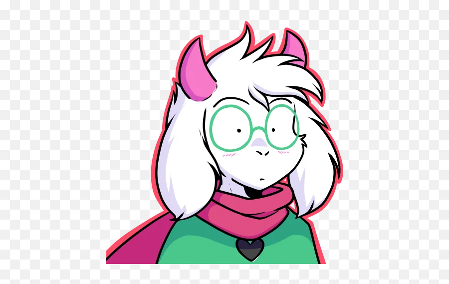 Telegram Sticker From Ralsei Pack Emoji,Rune Emojis