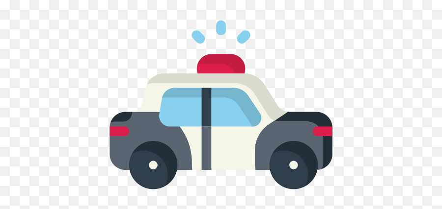 Icono La Policía Coche Sirena El Sonido Luces De Emoji,Copcar Emoji