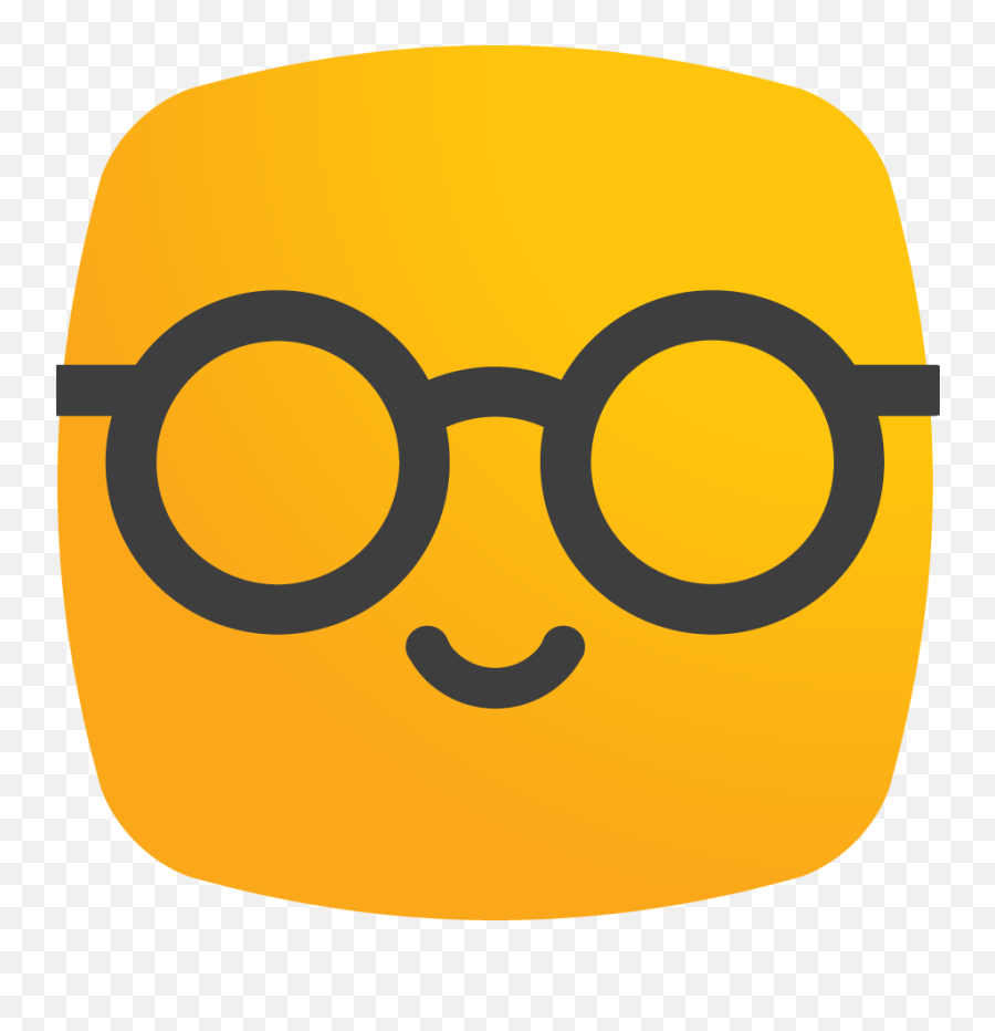 Virtual Office U2013 Crewscale Emoji,Geeky Emoticon With Glasses