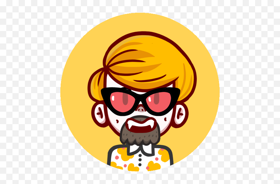 Digital Business Card Maker For Android - Download Cafe Bazaar Emoji,Guz With Glasses Emoji