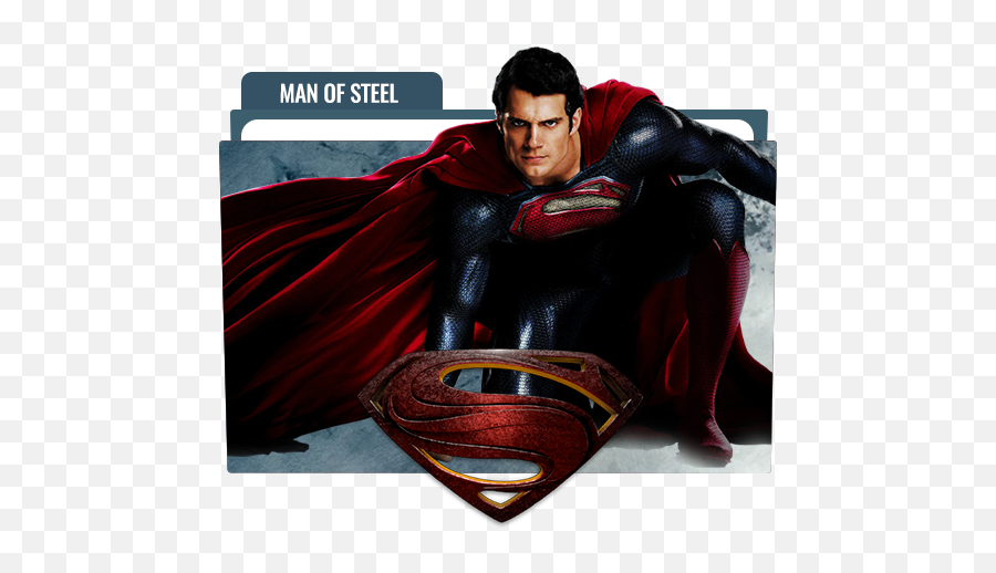 Superman Man Of Steel Folder Icon Free Download - Designbust Joss Whedon Will Direct Justice League Emoji,Superman Emoji Art