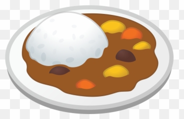Curry Rice Emoji Meaning With - Curry Rice Icon,Rice Ball Emoji